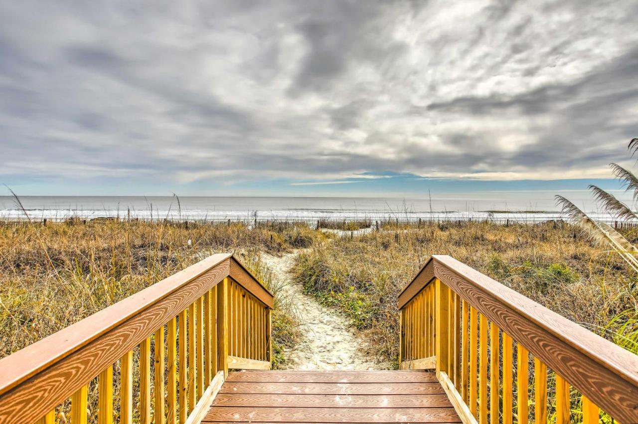 North Myrtle Beach Condo With Boardwalk Beach Access Exterior photo